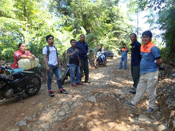 Joint patrol and Outreach Activities on West Block of Batang Toru Ecosystem (August 19, 2020)